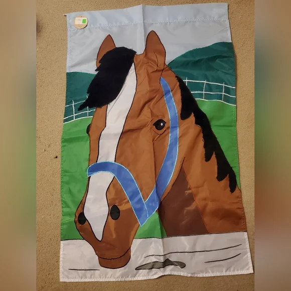 2 horse house flags - Picture 3 of 3